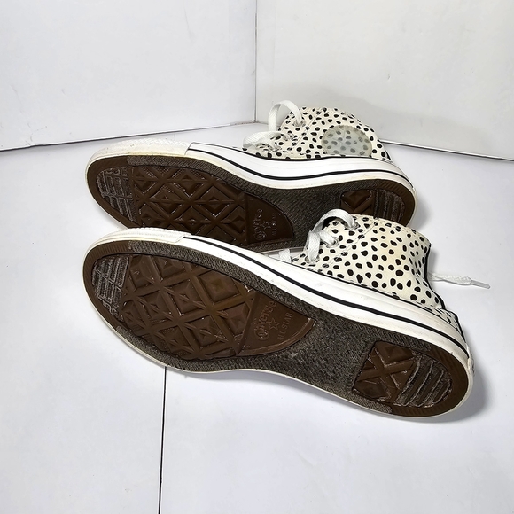 Polka Dot High-Top Athletic Shoes - Picture 7 of 10
